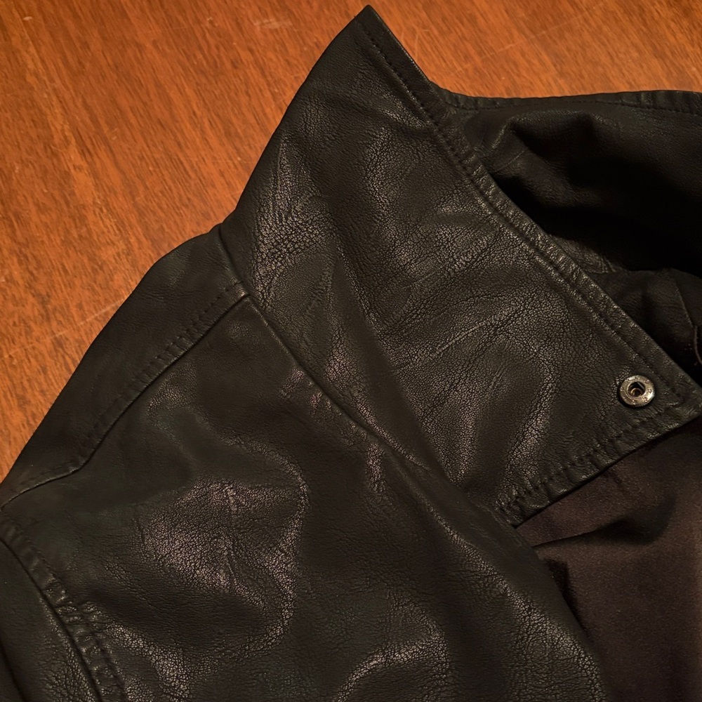 Blank NYC Black Leather Moto Jacket - Picture 8 of 8